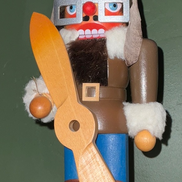 Holzkunst Christian Ulbricht of West Germany Aviator 11” Nutcracker - Picture 6 of 15